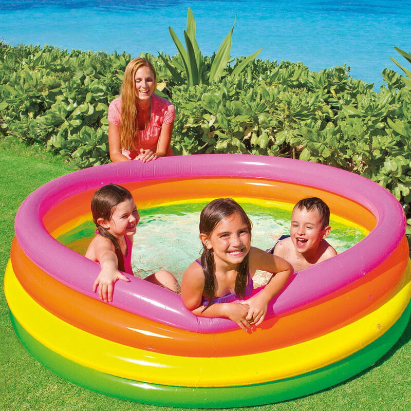 Piscina Hinchable para Niños Intex Sunset 6 Unidades