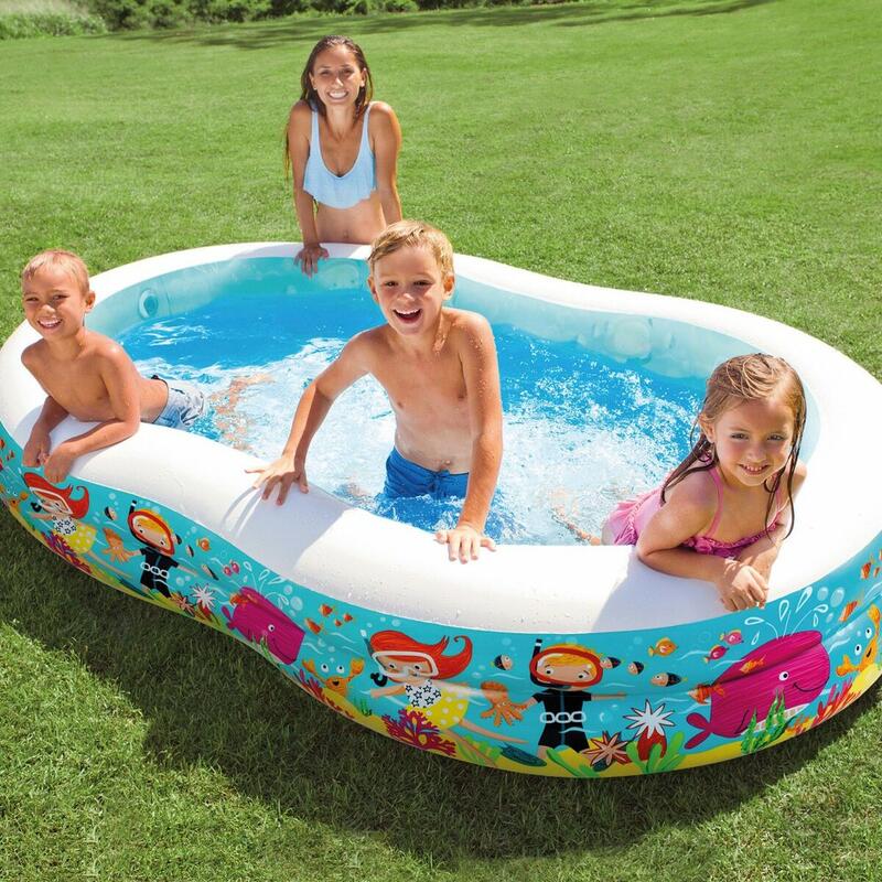 Piscina Hinchable Intex Paradise Azul