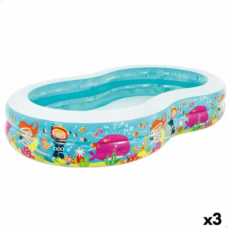 Piscina Hinchable Intex Paradise Azul