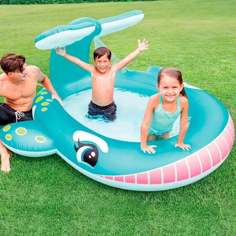 Piscina Hinchable para Niños Intex Ballena