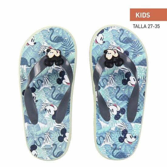 Chanclas para Niños Mickey Mouse Verde