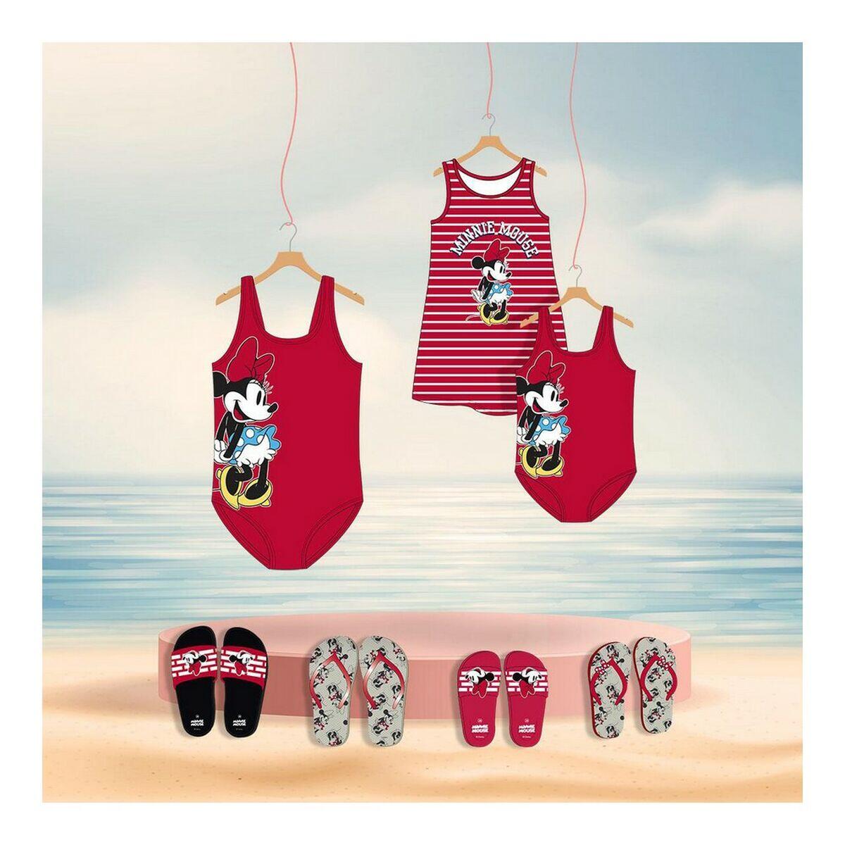Tongs de Piscine Minnie Mouse Rouge 4/5