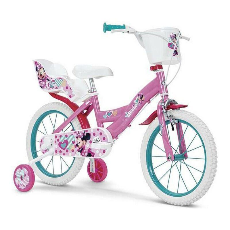 Bicicleta Infantil Minnie Mouse 16" Rosa