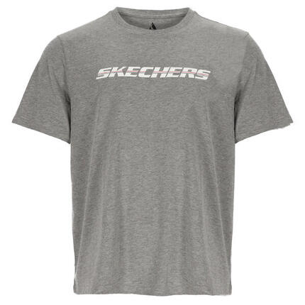 Herren STRIKETHROUGH TEE T-Shirts/Tanks ku.Arm Grau