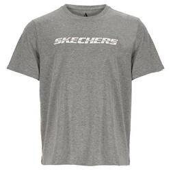 SKECHERS SKECHERS STRIKETHROUGH TEE T-Shirt/Marcel à manches courtes Grigio