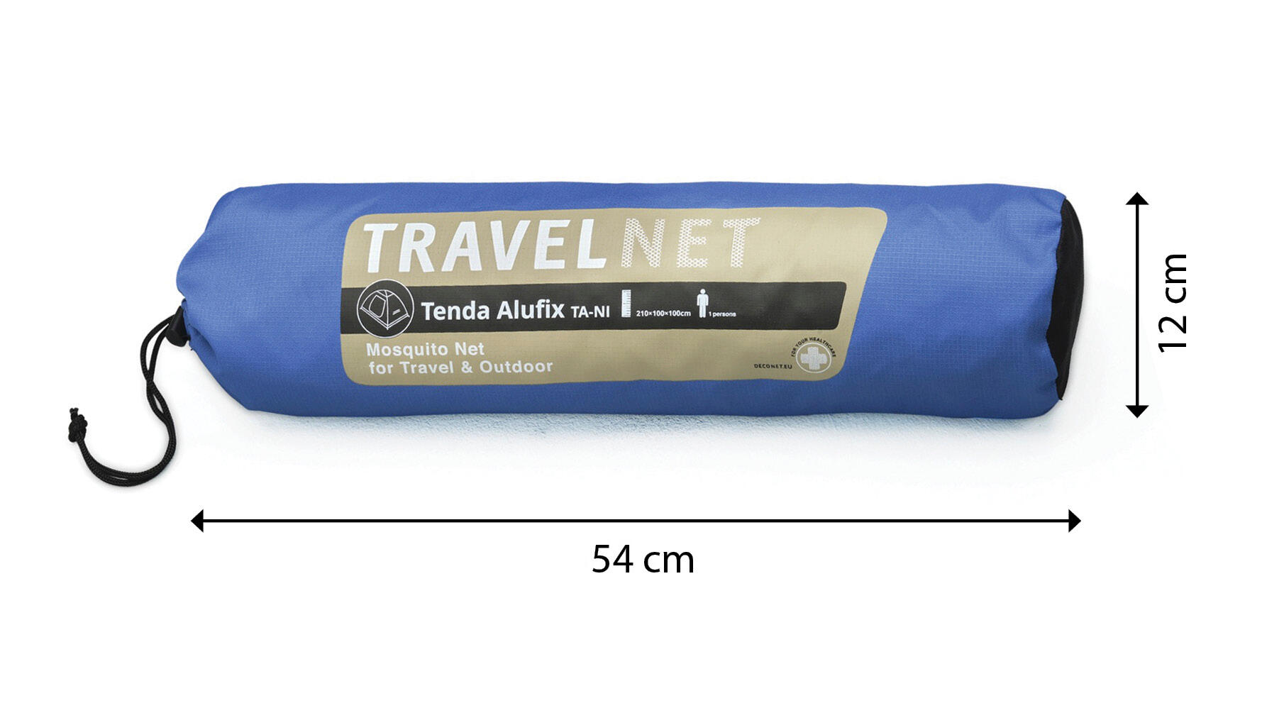 Travelnet Moskitonetzzelt Alufix Schwarz 6/6