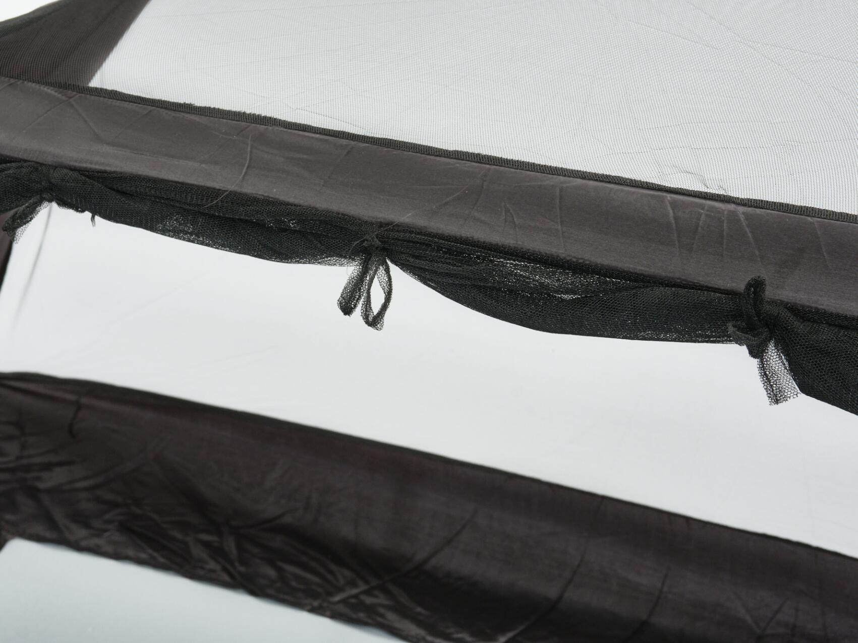 Travelnet Moskitonetzzelt Alufix Schwarz 2/6