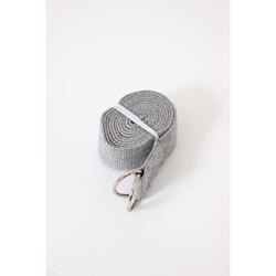 Pack de 20 Sangles de yoga - Coton recyclé - Gris clair