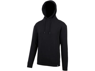 Felpa con cappuccio 2.0 di marca organica - nero