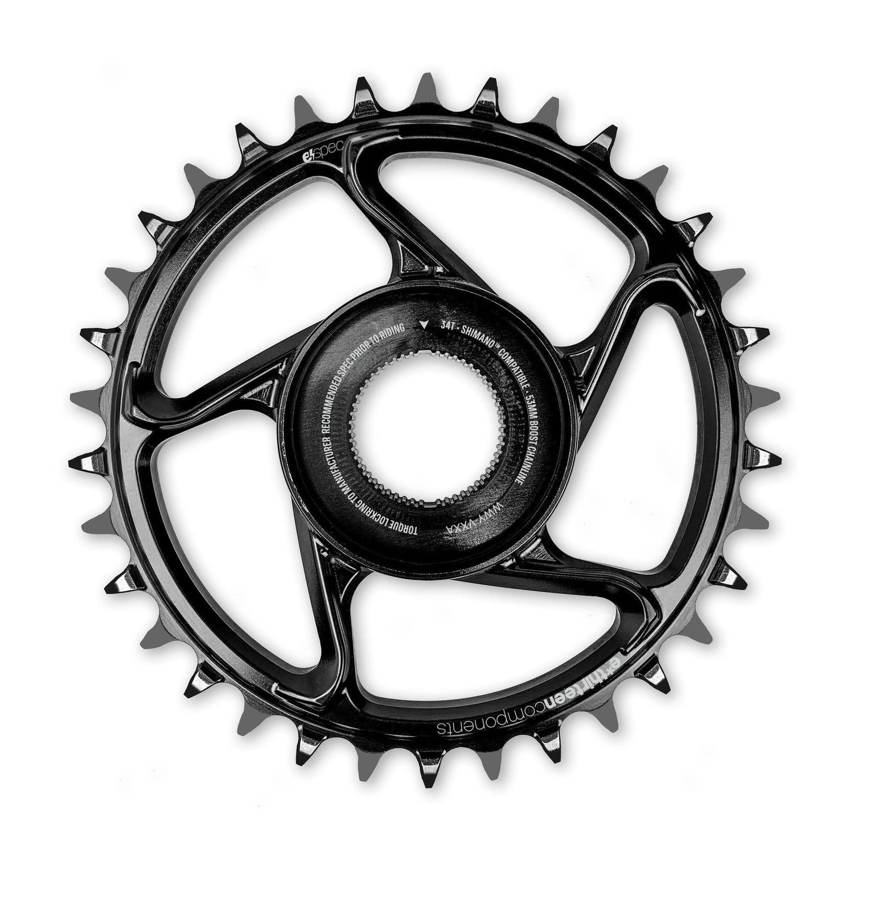 E.THIRTEEN Brose S Mag Direct Mount kettingblad, 53mm kettinglijn - zwart
