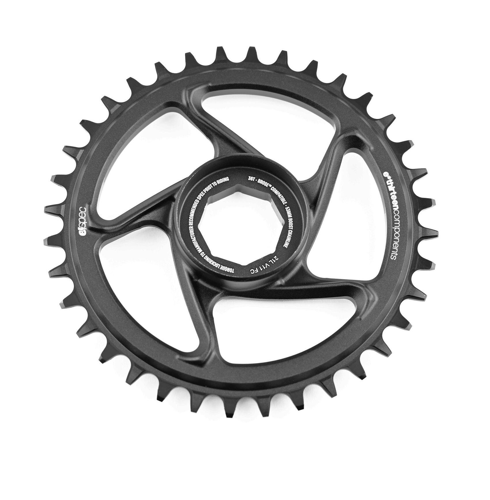 Plato de montaje directo e*spec - aluminio - 36 dientes 3/3