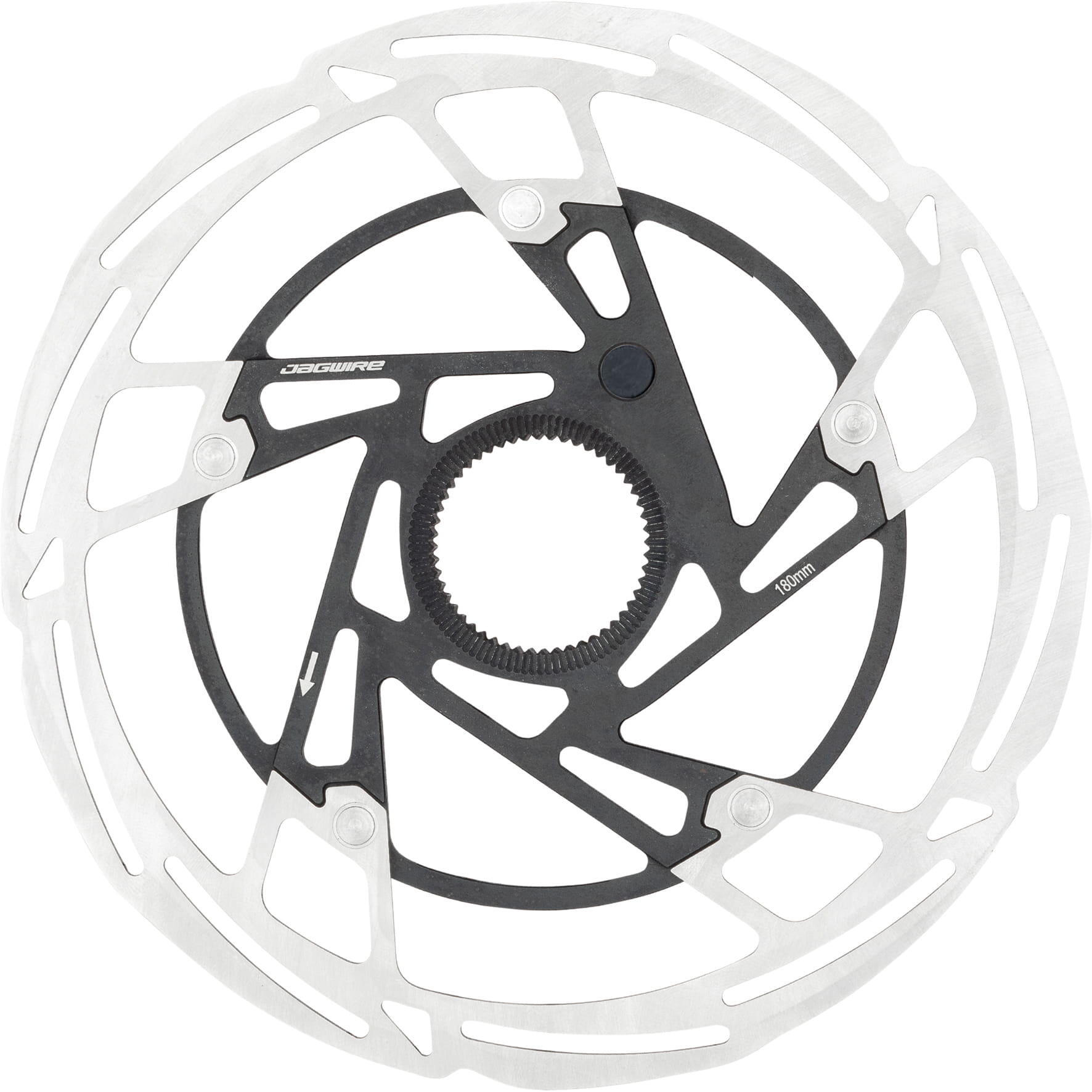JAGWIRE Remschijf Pro LR2-E Centerlock met magneet - 180 mm