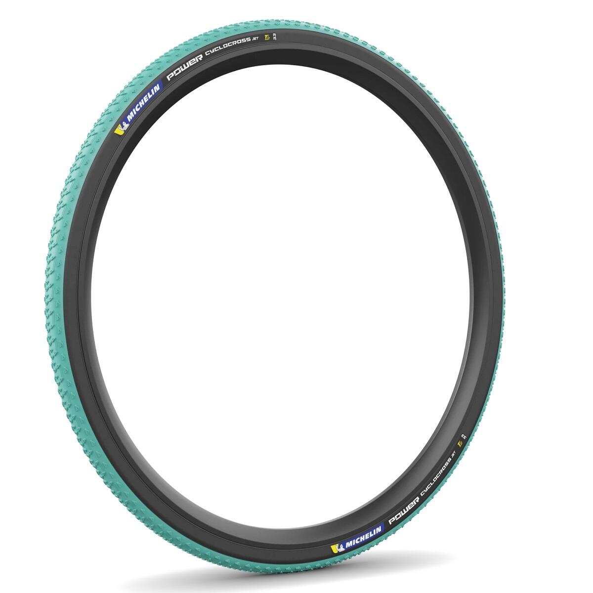 Michelin Reifen Power Cyclocross Jet fb. 28" 700x33C 33-622 grün TL-Ready 5/7