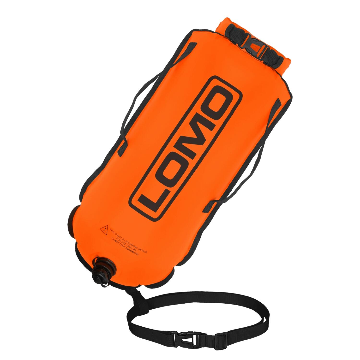 LOMO Lomo Swimming Tow Float Dry Bag - Orange