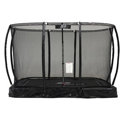 J5000 premium serie - inground trampoline - rechthoek - 214 x 305 cm