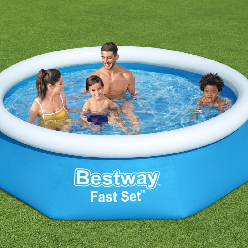 Bestway Fast Set Zwembad - 244 x 61 cm met Accessoires - 5744810