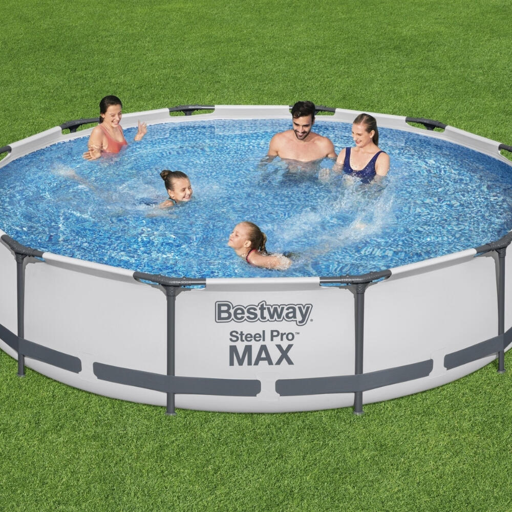 Bestway Steel Pro MAX Rund - 366x76 cm + Accessoires CB70 2/6