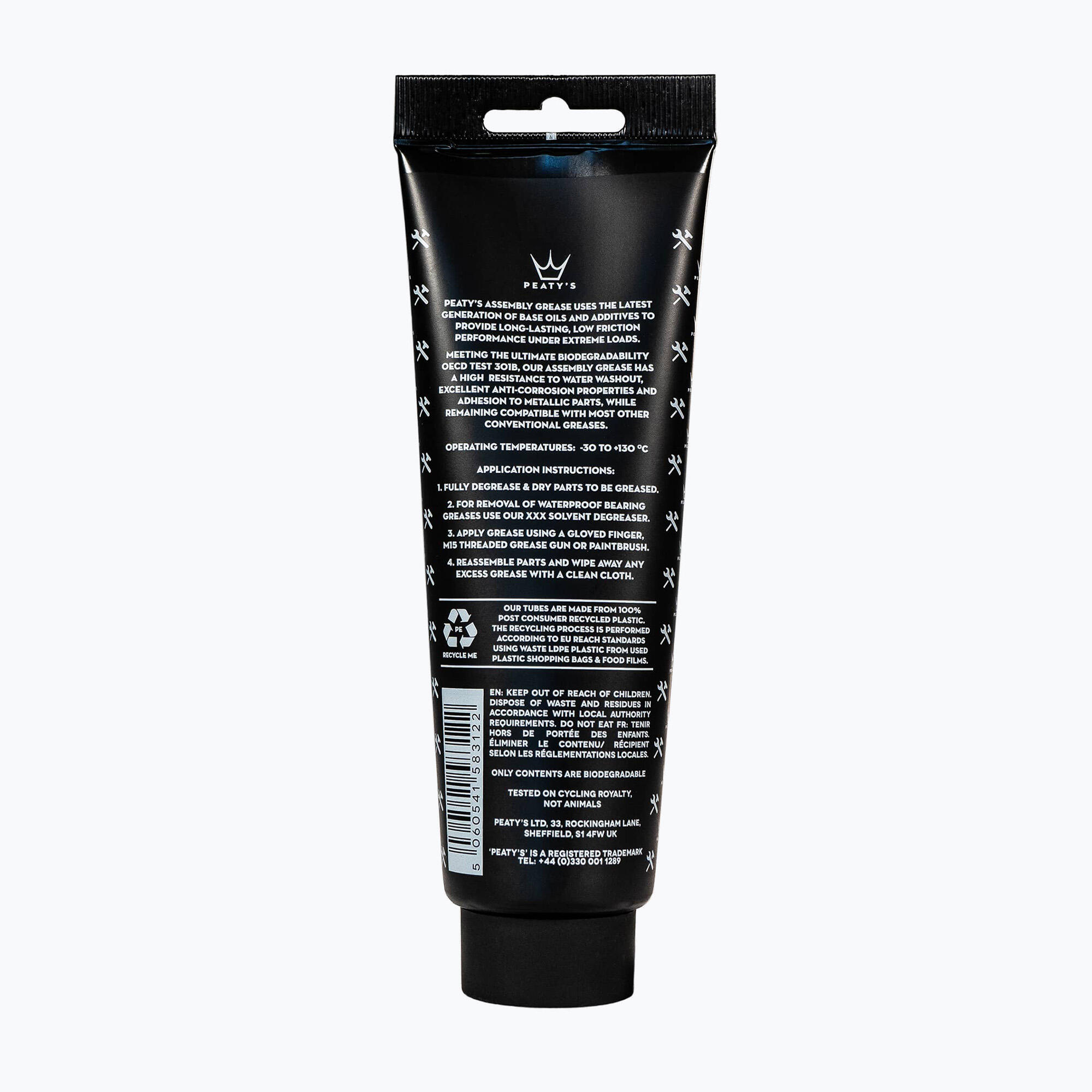 Peatys Bicycle Assembly Grease 100g 4/5