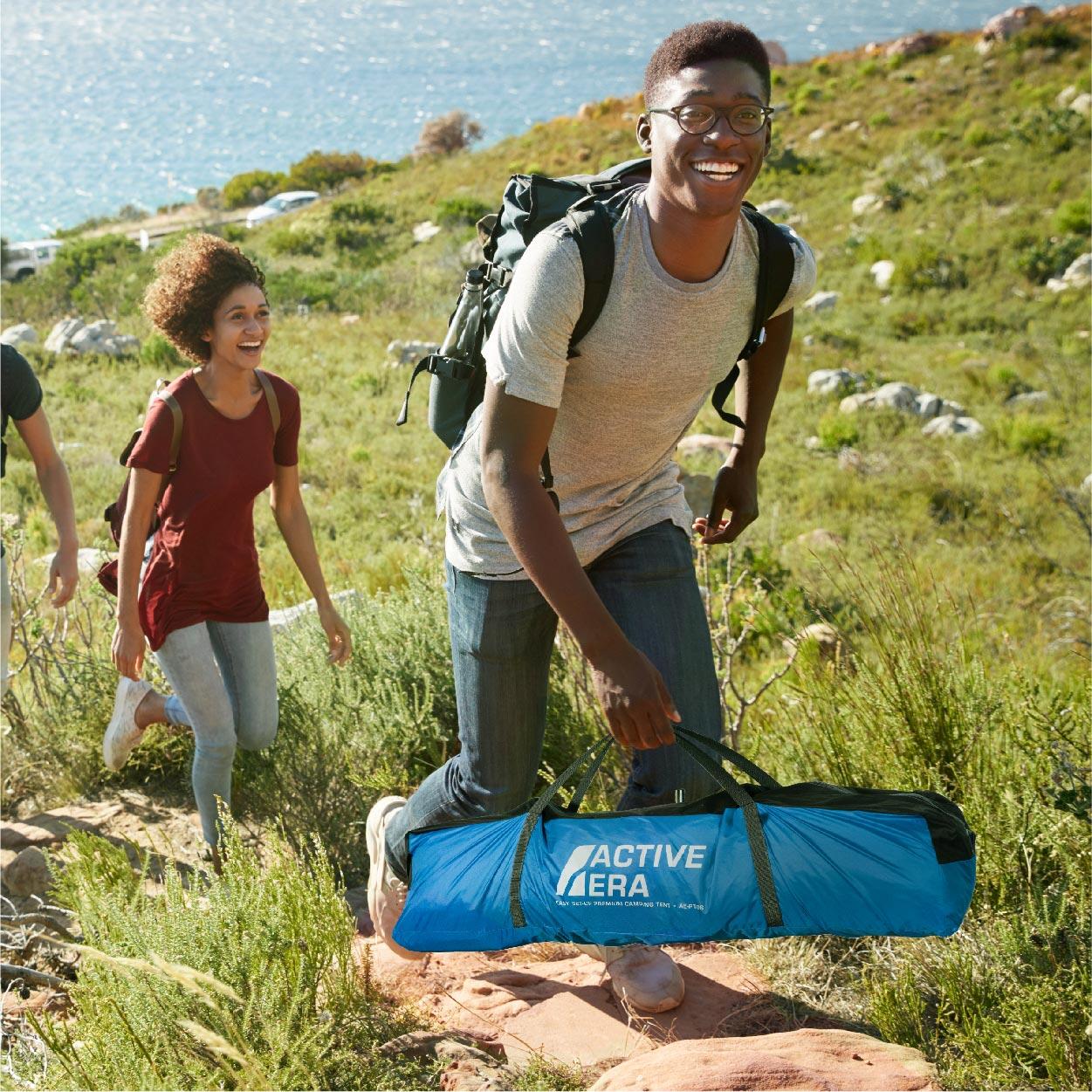Tente Familiale Premium 4 Personnes - Tente de camping imperméable et occultante 6/6