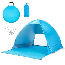Tente de plage Pop Up Déployable - Protection Solaire UV UPF 50+