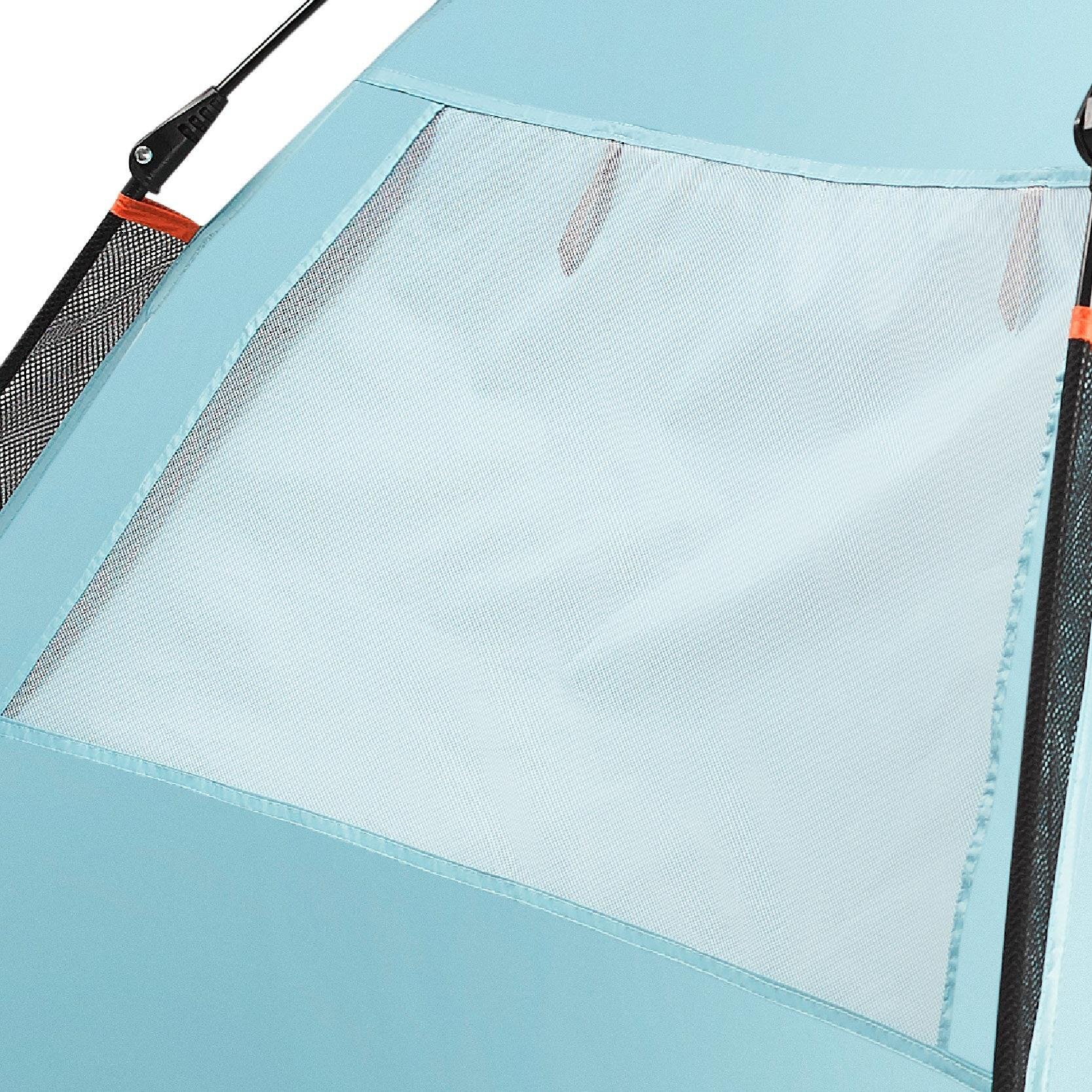 Tente de Plage de Luxe pour 4-5 Personnes Avec Protection Solaire UV UPF 50+ 4/7
