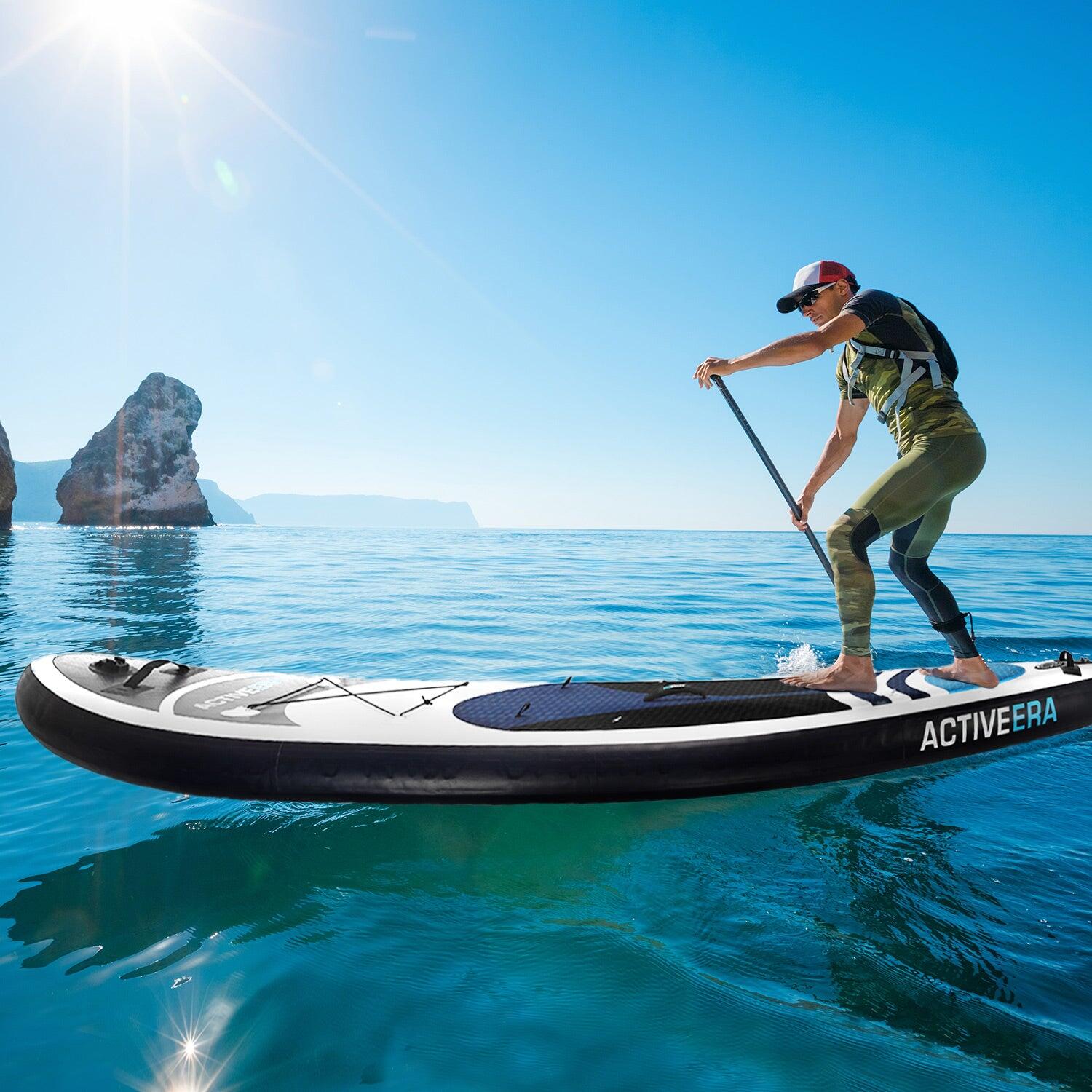 10'5 2-in-1 opblaasbare stand-up paddleboard en kajakconversie 6/7