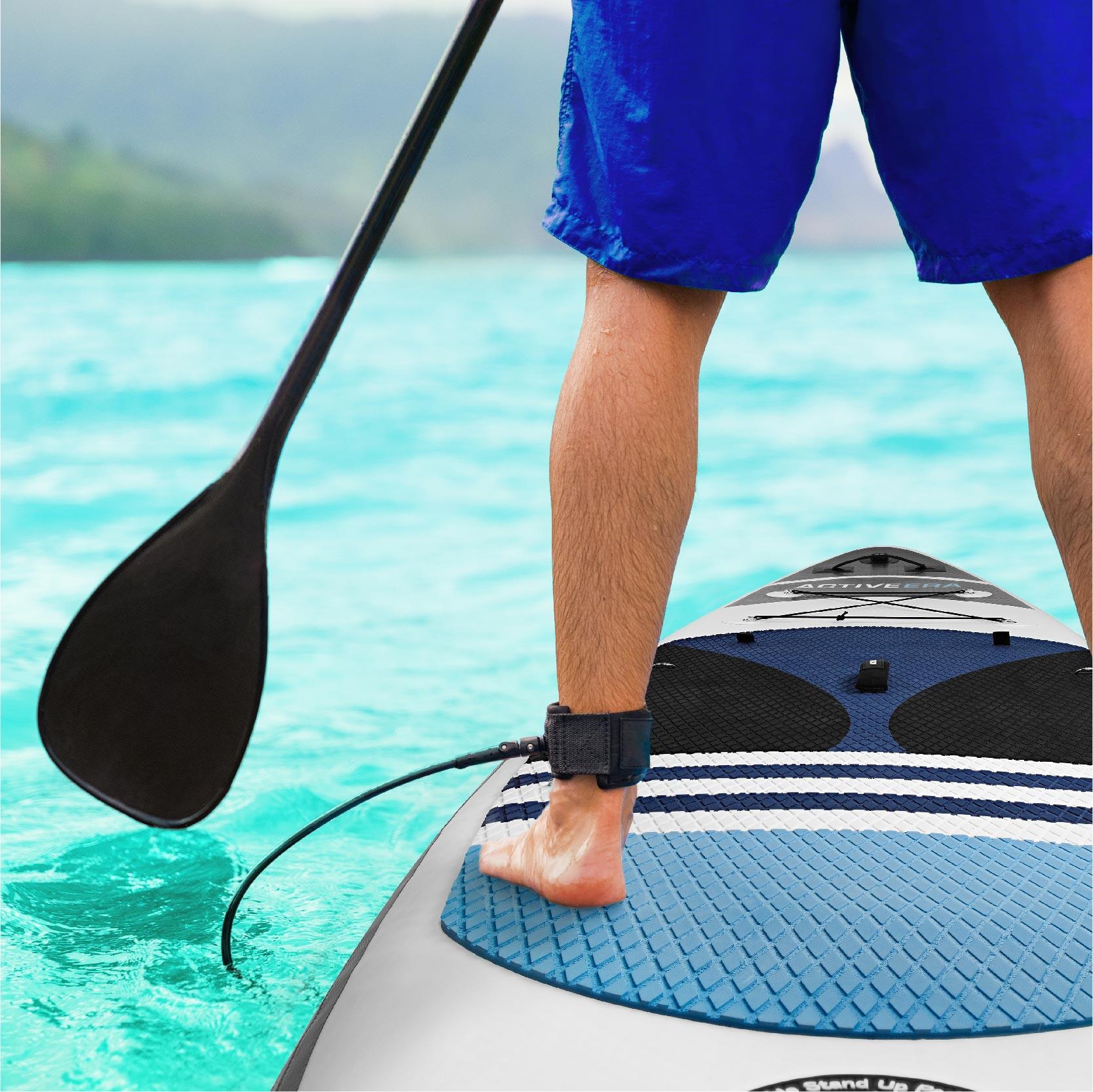 Paddle Gonflable 2 En 1 Active Era 320x78cm - Convertible En Kayak Avec Siège, Pagaie, Pompe & Sac