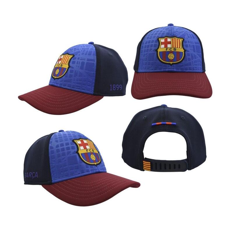 Şapcă de baseball Barcelona granat şi albastră