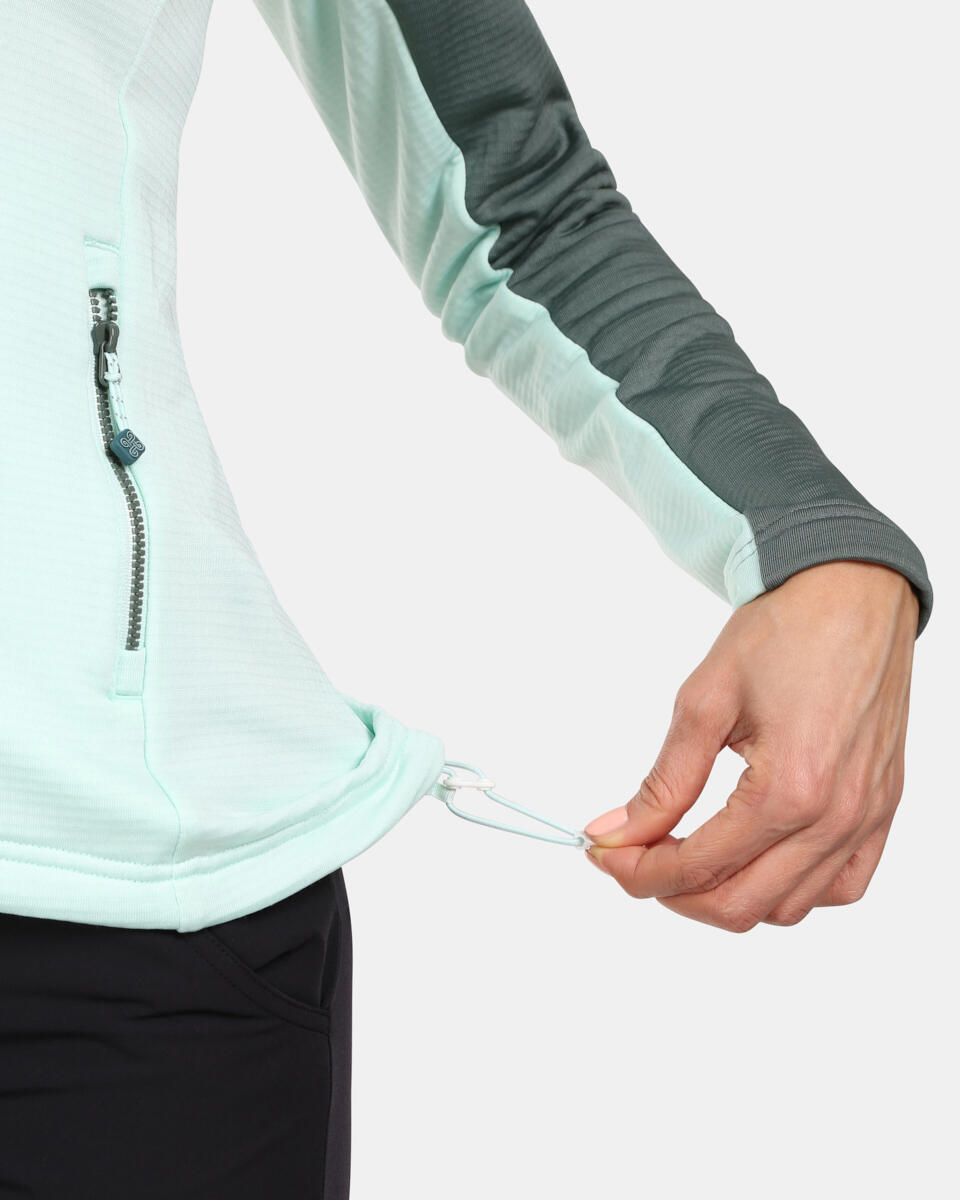 Sudadera polar SEVELEN-W mujer KILPI Verde menta 4/5