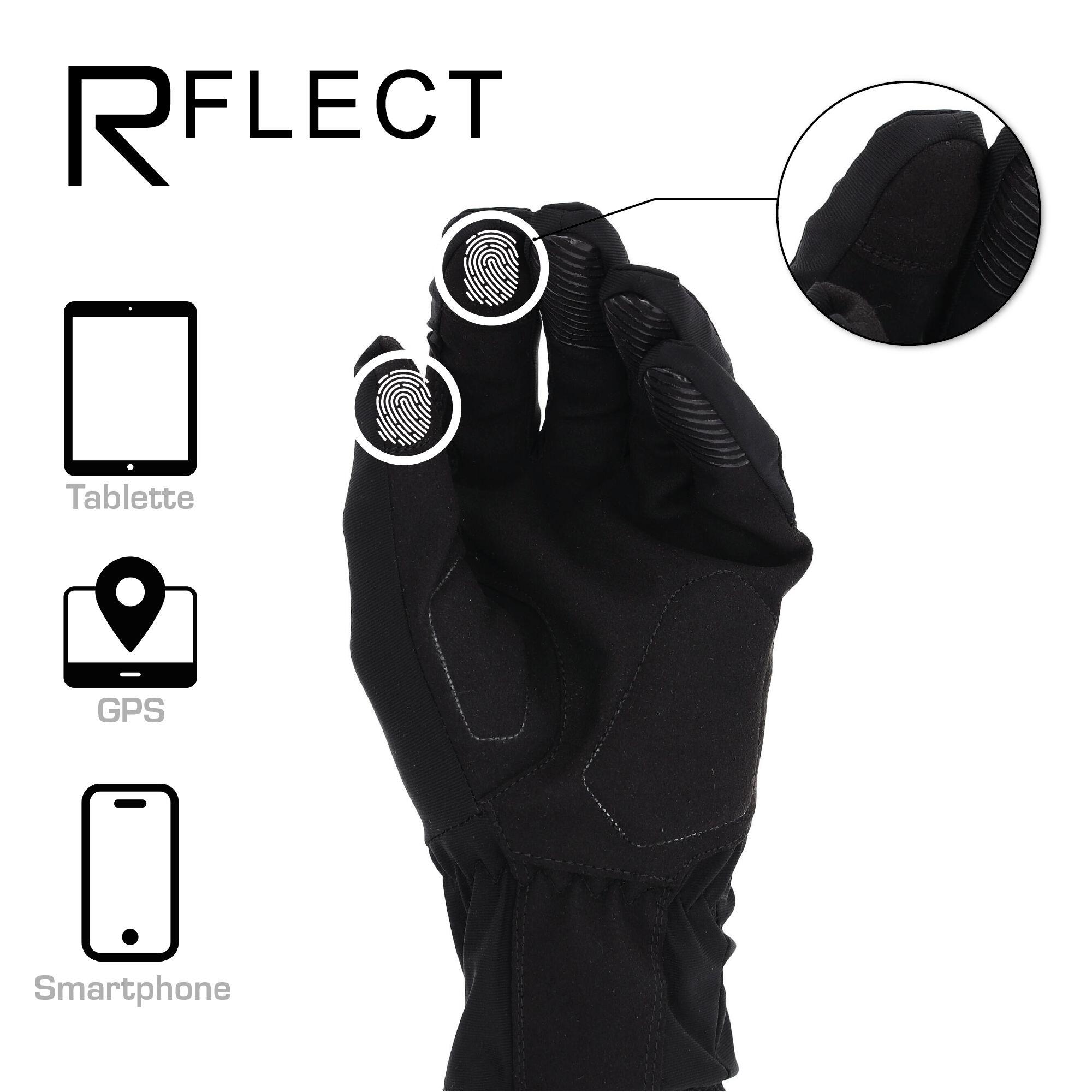 Gants vélo 500 adulte hiver Taille S/M Compatible écran tactile 3/3