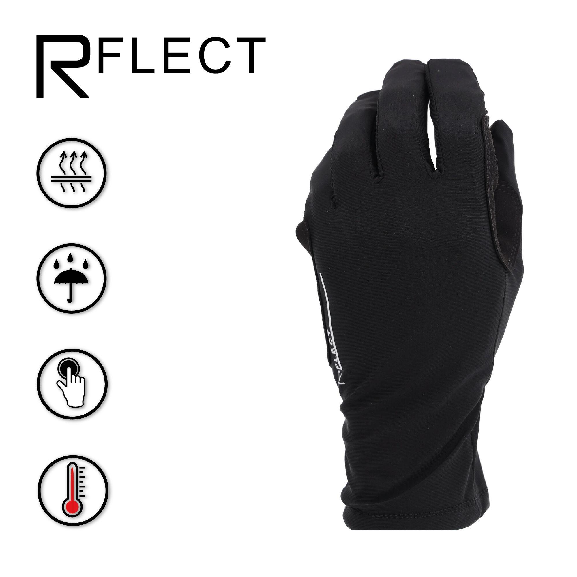 Gants vélo 500 adulte hiver Taille S/M Compatible écran tactile 2/3