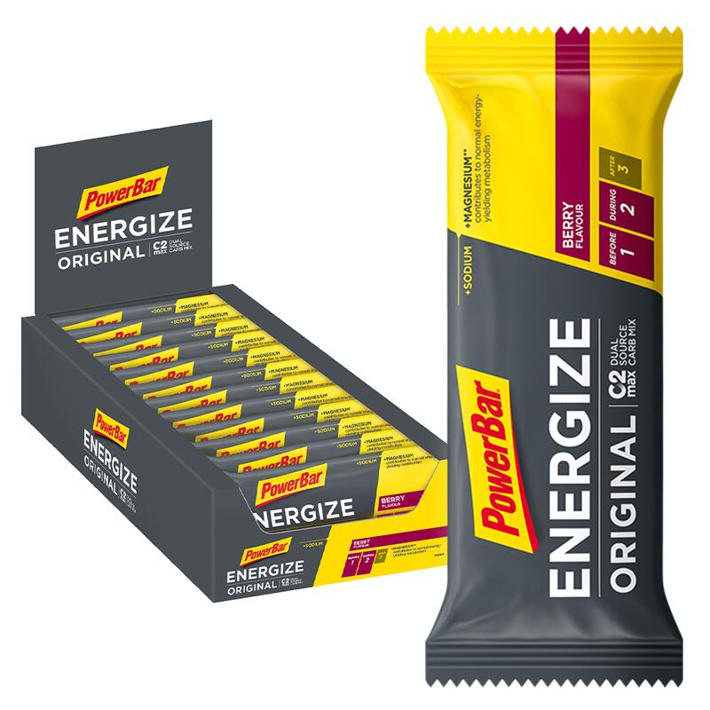 Energize Original 55g Powerbar (lot de 15)