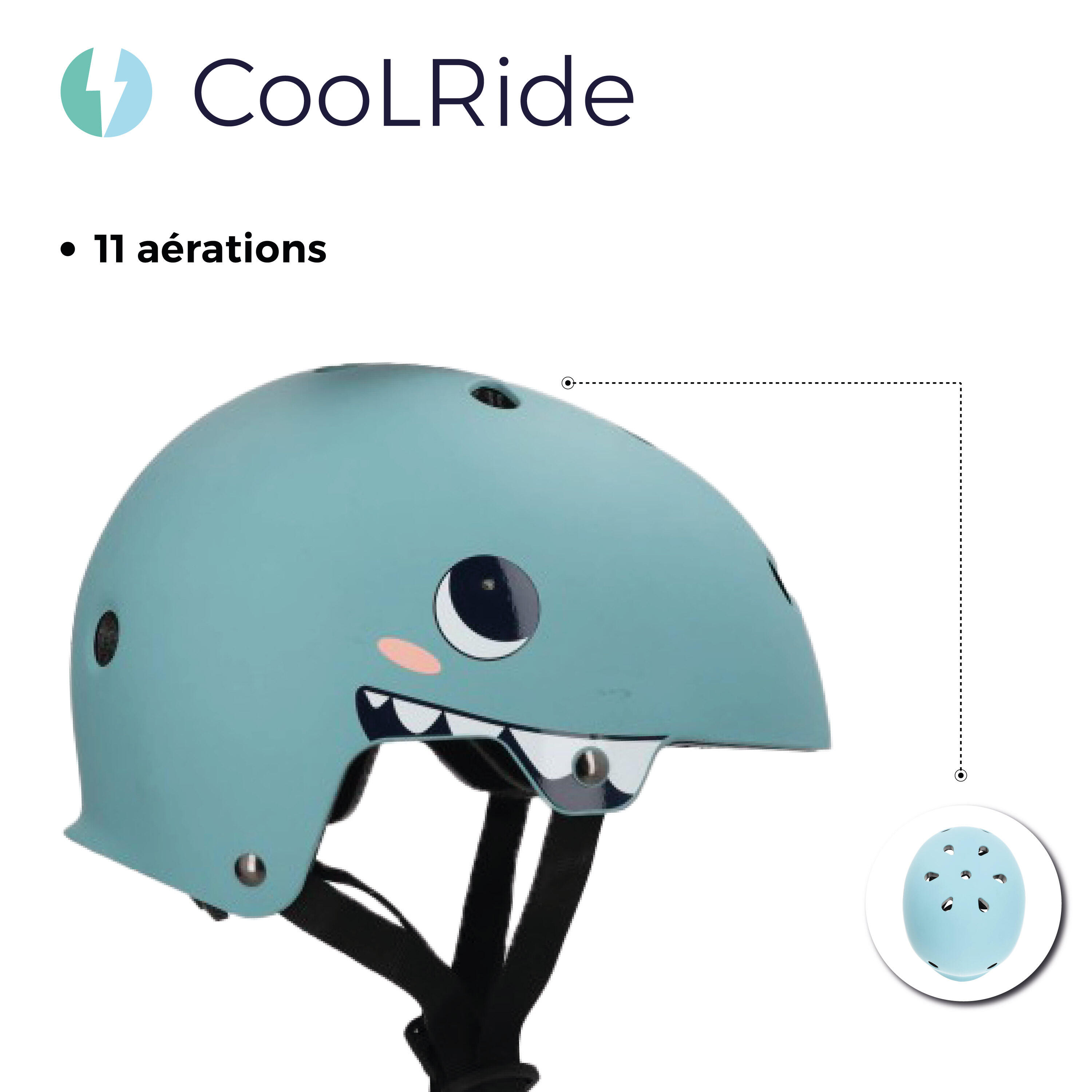 Casque Multisports enfant CooLRide Shark 4/7