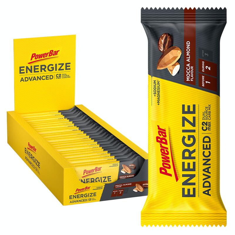 Energize Advanced 55g Powerbar (Packung mit 15 Stück)