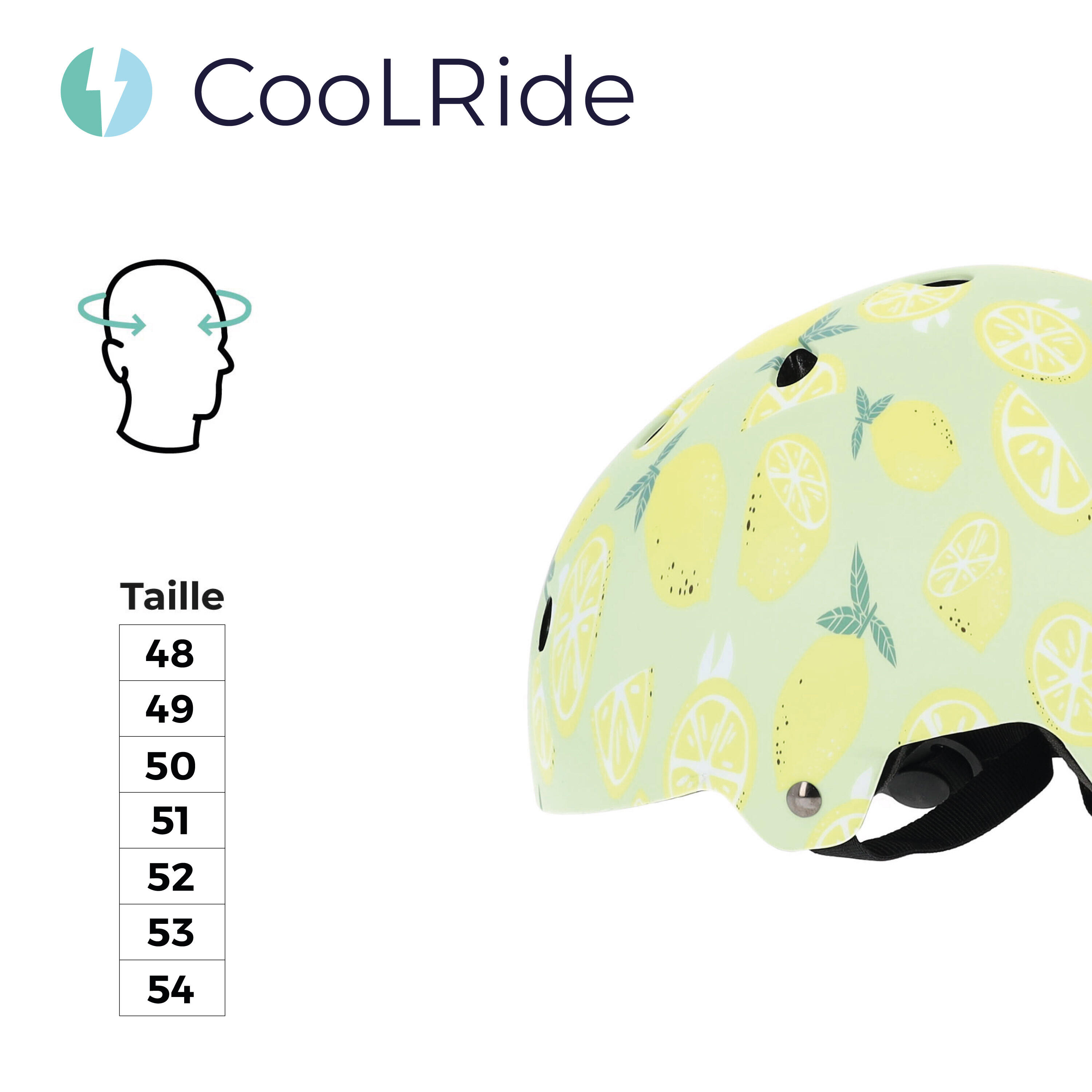 Casque Multisports CooLRide enfant Citrus 5/7