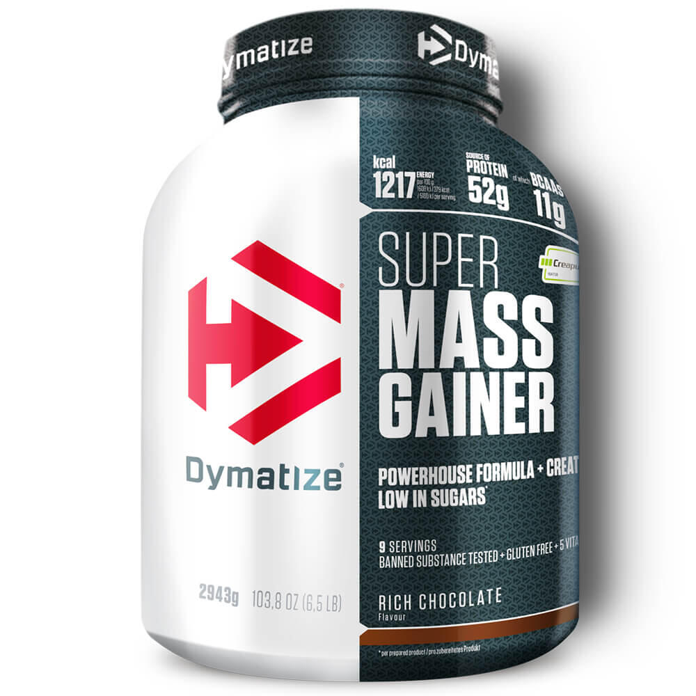 DYMATIZE Dymatize Super Mass Gainer Rich Chocolate 2943g - Weight-Gainer Powder DYMATIZE