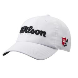 WILSON Casquette de golf Pro Tour Cap Blanc
