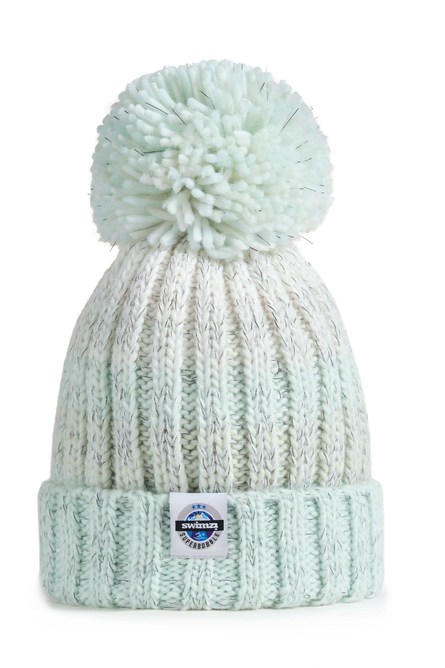 Peppermint White Gradient Super Bobble Hat 2/2