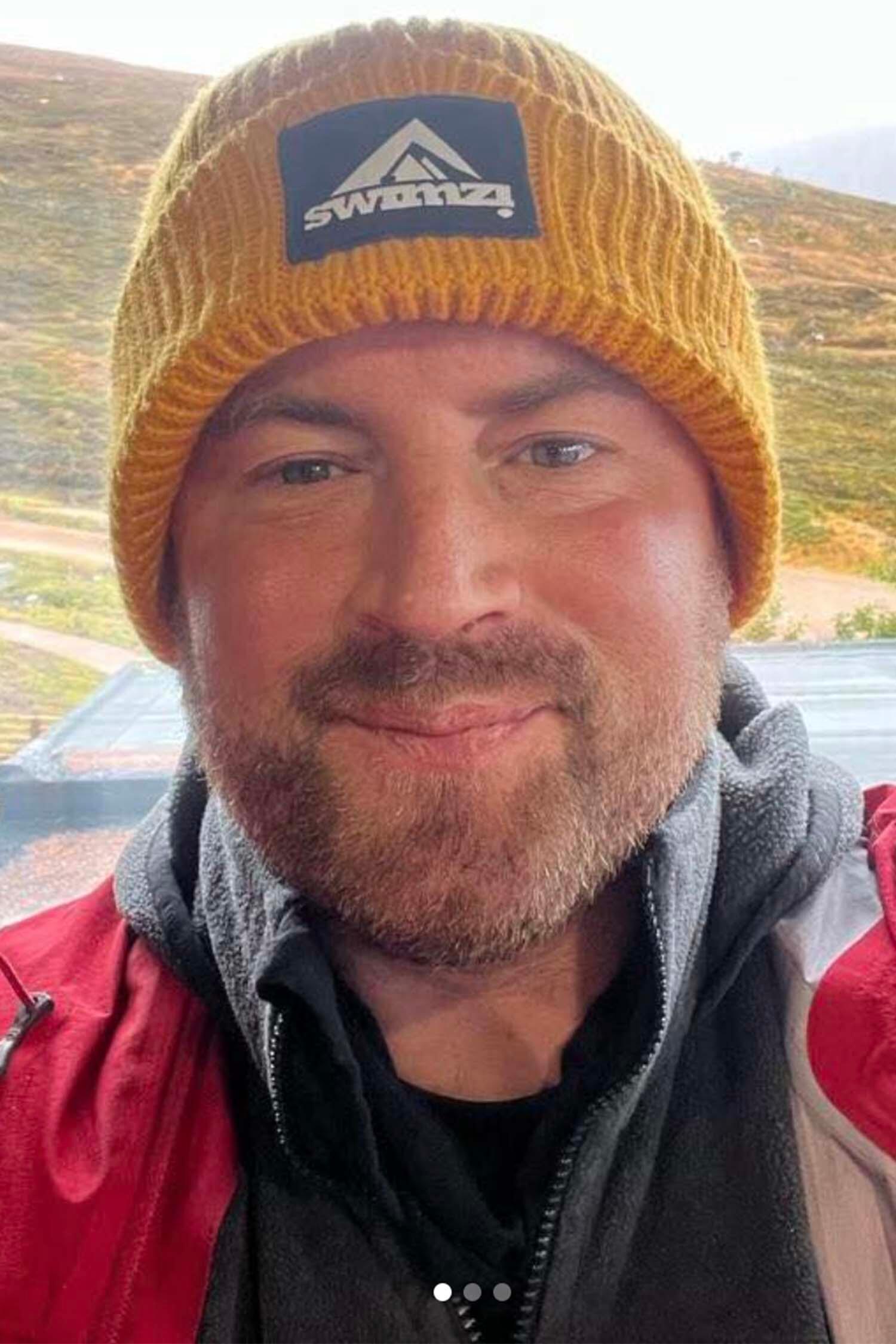 SWIMZI Golden Sunset Beanie Hat
