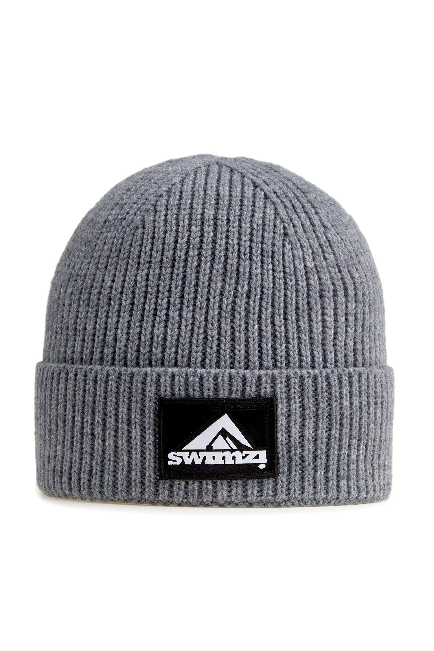 Silver Grey Beanie Hat 2/4