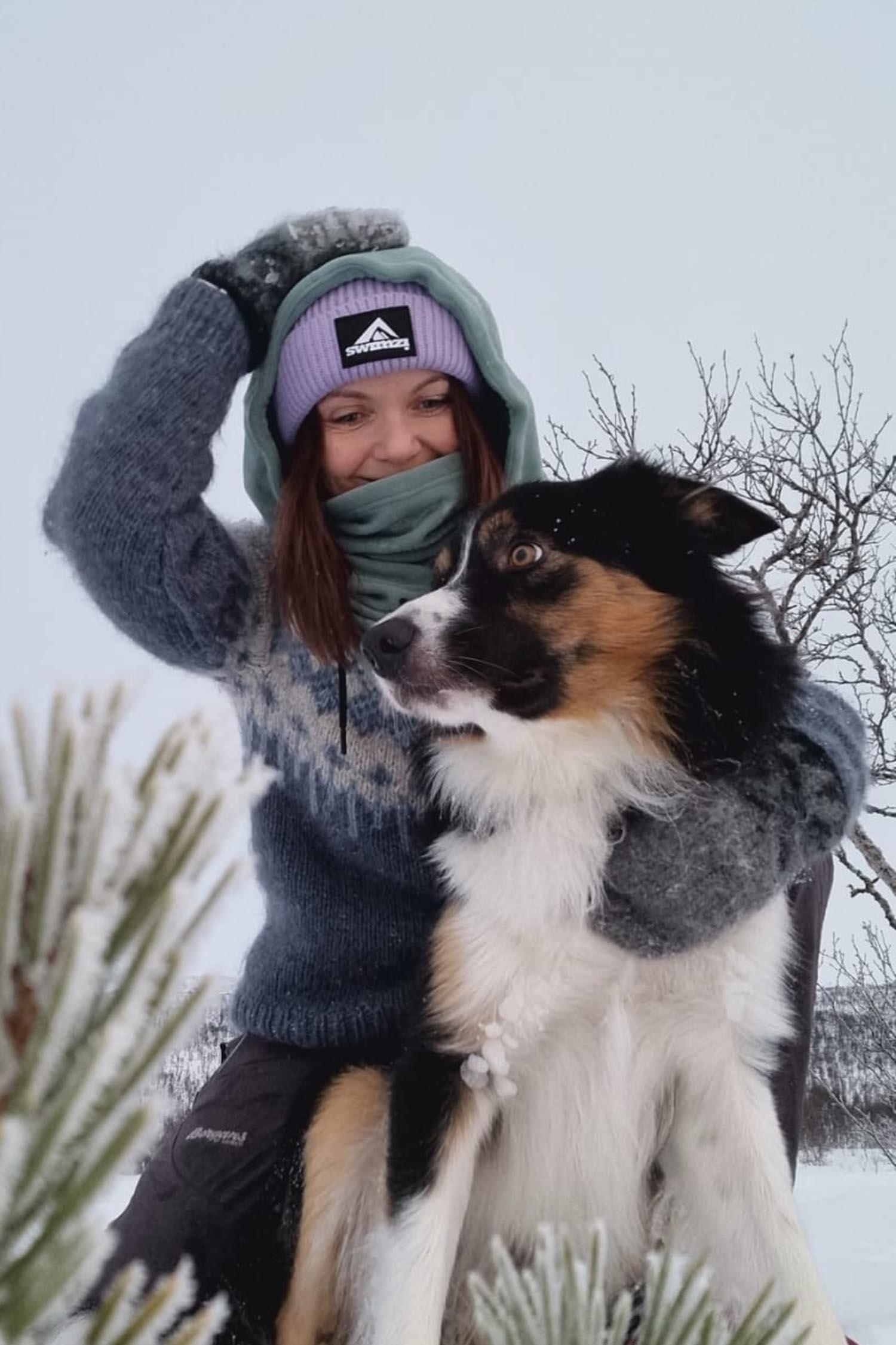 SWIMZI Lavender Beanie Hat