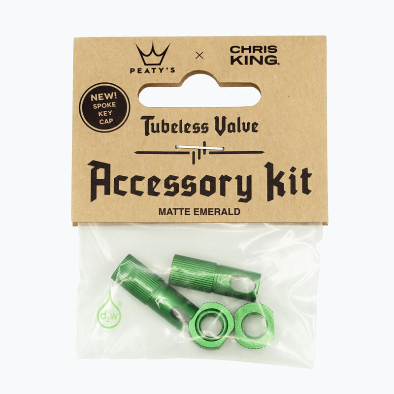 Peaty's X Chris King Mk2 Tubeless Valves fietsband ventieldopje