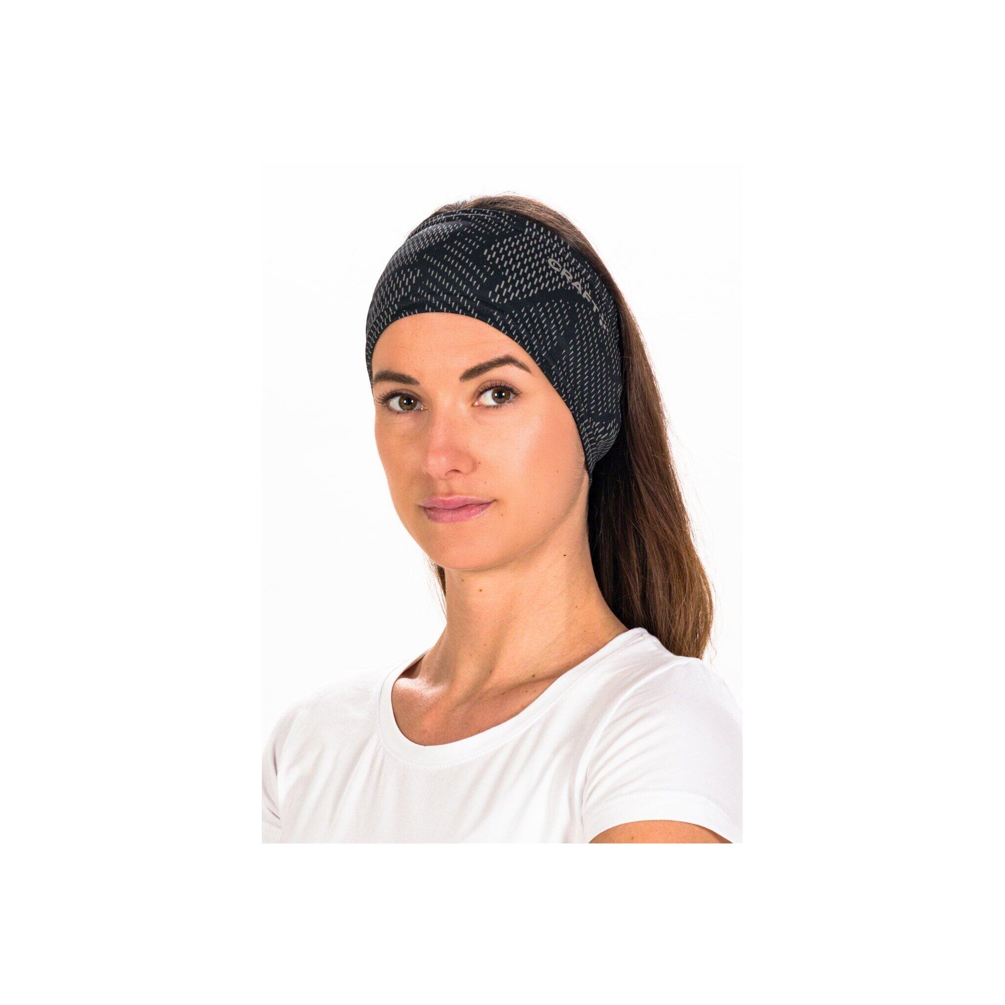 Craft Core Essence Lumen Reflective Headband Black Unisex 3/5
