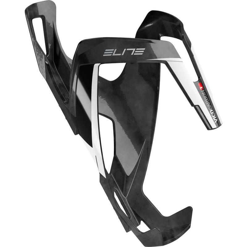 Porte-bidon Vico Carbon, noir/blanc