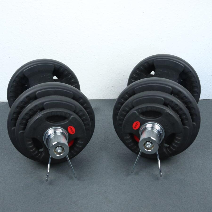 Kit de halteres olímpicos com discos até 41 kg Viok Sport 5/6
