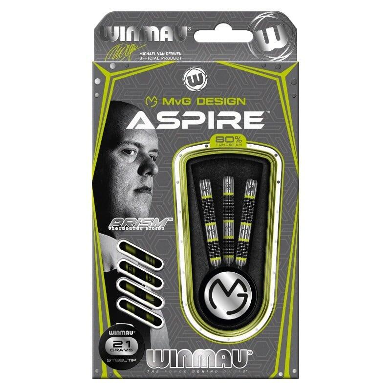 Set 3 Sageti darts MVG Aspire, Winmau - Tungsten 85%, 24