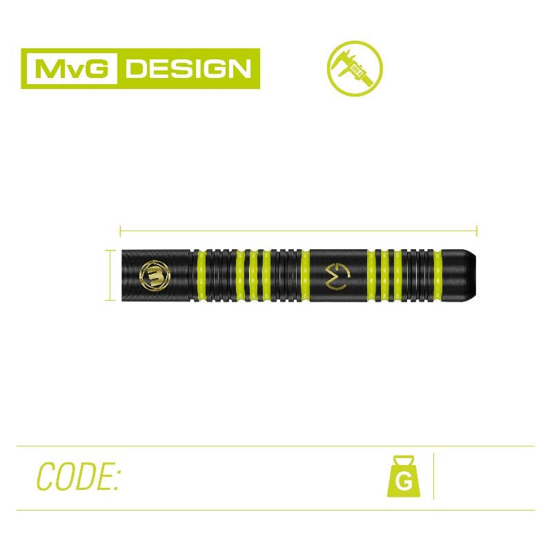 Šipky MvG Ambition 3/6