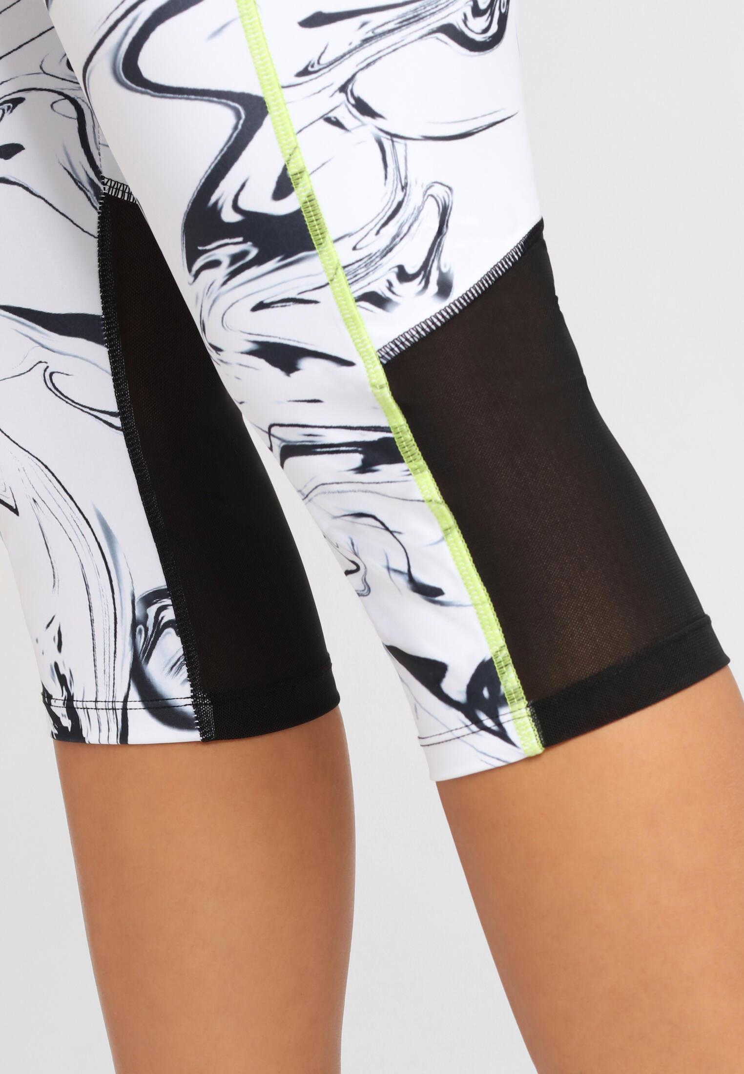 Damen LASCANA ACTIVE Caprileggings »White Marble« 5/7