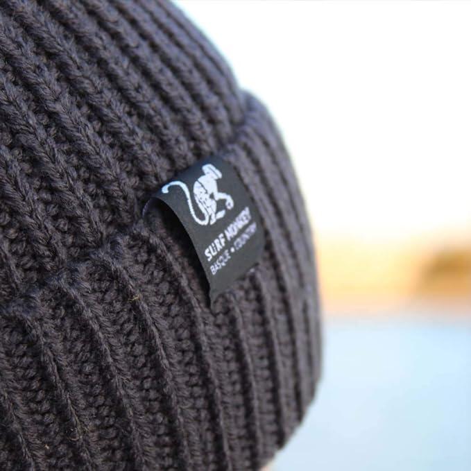 Bonnet en tricot - Taille unique - (Gris) 3/4