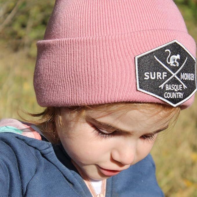 Gorro menino/menina - Tamanho único - com pompom (Rosa) 4/5